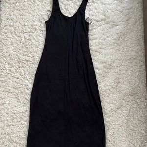 Black maxi dress in size L